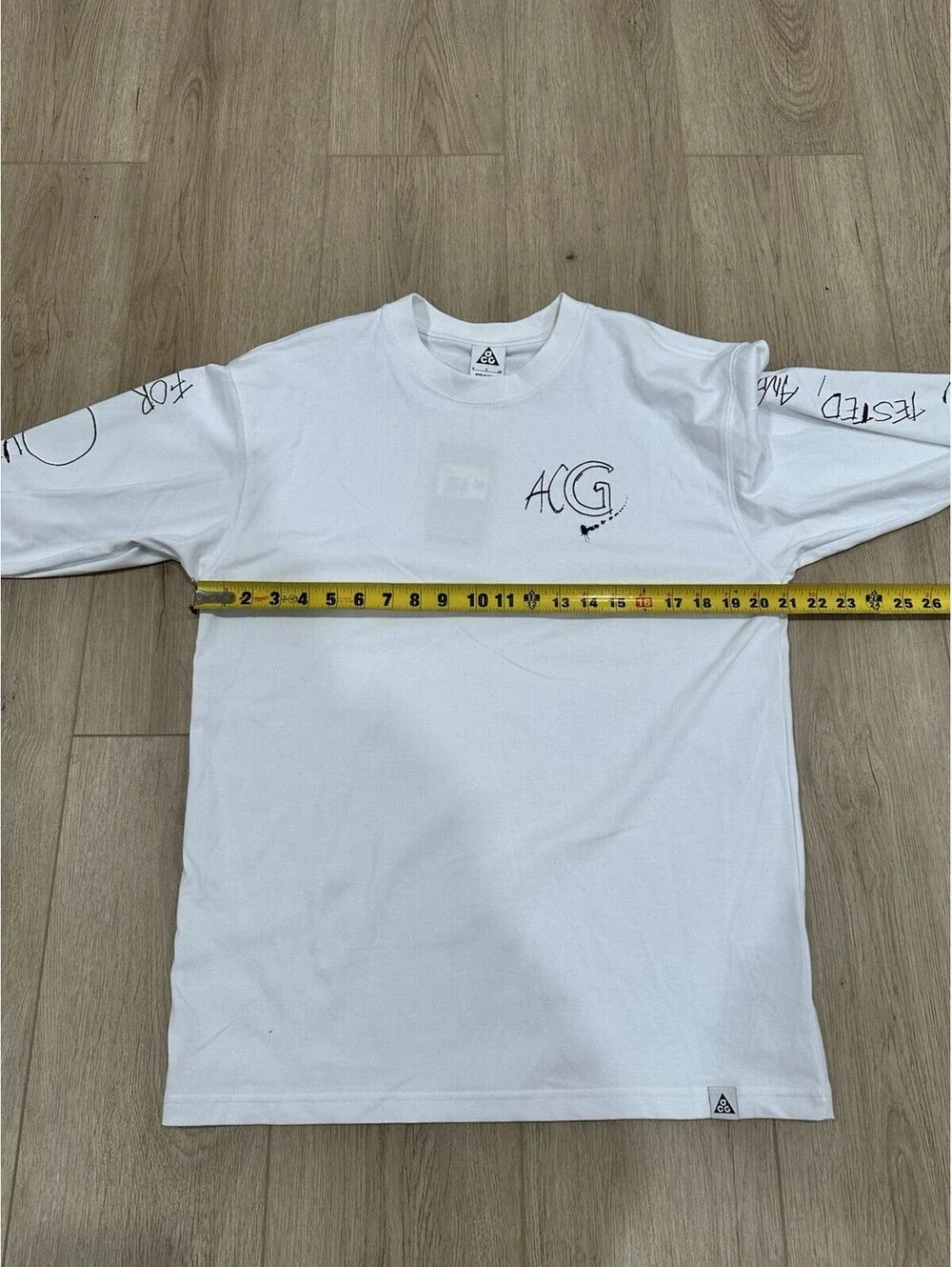 NWT Nike ACG All Conditions Gear For Outdoor Use Planet Earth Shirt Mens Small